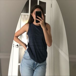 Blue/grey Tank top